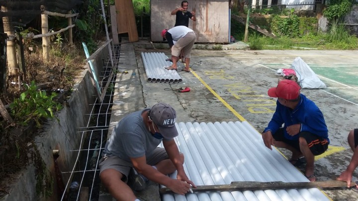 Kegiatan Kampung Tangguh Bumi Rindang RT 25. Berkaitan dengam Ketahanan Pangan dalam masa pandemi Covid 19