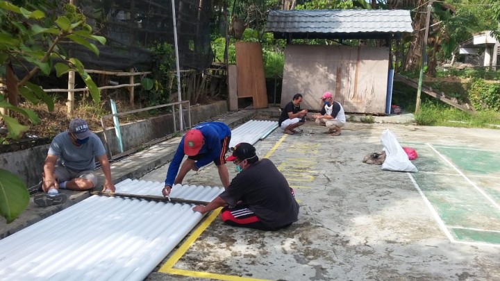 Kegiatan Kampung Tangguh Bumi Rindang RT 25. Berkaitan dengam Ketahanan Pangan dalam masa pandemi Covid 19