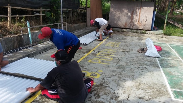 Kegiatan Kampung Tangguh Bumi Rindang RT 25. Berkaitan dengam Ketahanan Pangan dalam masa pandemi Covid 19