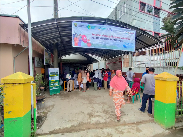 Kegiatan Vaksinasi AstraZeneca Tgl 20 februari 2022