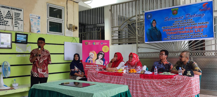 Peresmian Posyandu Lily menjadi Posyandu Terintegrasi
