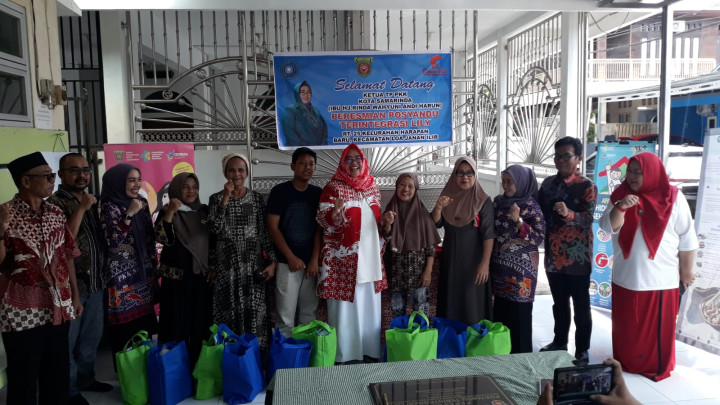 Peresmian Posyandu Lily menjadi Posyandu Terintegrasi