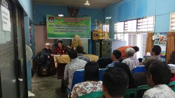 Rapat Pleno Rekapitulasi (10 April 2018)