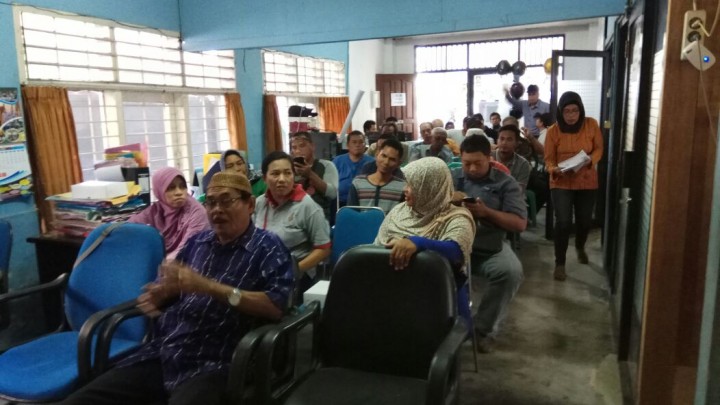 Rapat Evaluasi Perekrutan Calon Anggota KPPS Kelurahan Jawa (18 April 2018)