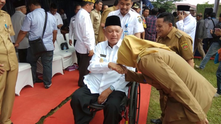 Ground Breaking Pembangunan Mesjid Prov. Kaltim Jalan Arjuna RT. 08 Kelurahan Jawa Samarinda (14 Mei 2018)