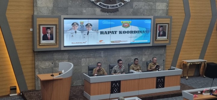 Ijin melaporkan  Giat kelurahan Jawa  Tgl 16/04/2024 Mengikuti Rapat Koordinasi