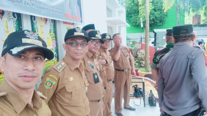 jin  Melaporkan  22/04/2024  Kelurahan Jawa Mengikuti Apel Gabungan Forkopimcam dan kelurahan sekecamatan Samarinda ulu (Di Kecamatan Samarinda ulu) dan Halal bihalal di kecamatan Samarinda ulu Forkopimcam dan kelurahan sekecamatan Samarinda ulu