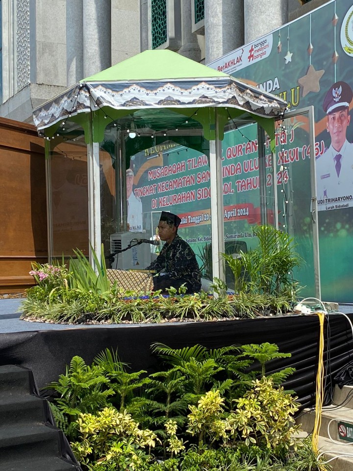 Ijin melaporkan  24/04/2024 Kelurahan Jawa Meninjau kafilah Kelurahan Jawa yg ikut berlaga di hari terakhir di MTQ tingkat kecamatan di Kelurahan sidodadi  - Hadir lurah  Sekecamatan Samarinda ulu dan Koordinator Rombongan Kafilah kel.jawa