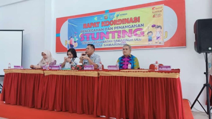 Ijin Melaporkan  26/04/2024 Kelurahan Jawa Mengikuti Rapat Koordinasi Penanganan Stunting  sekecamatan Samarinda ulu (Di Aula Kecamatan)