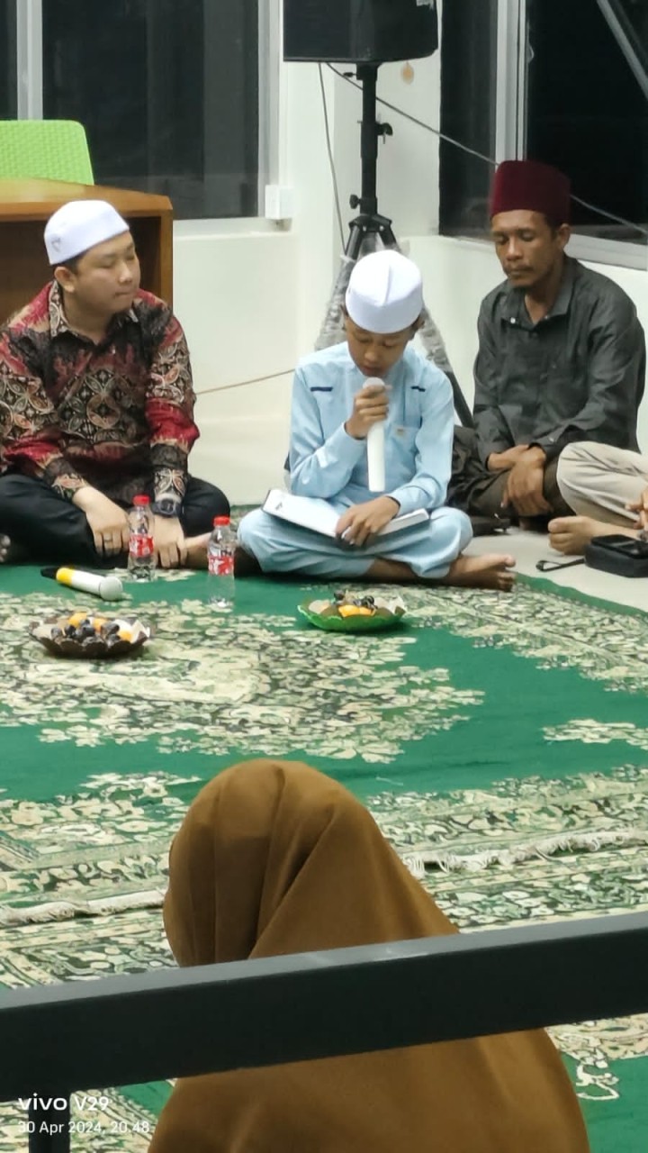 Ijin Melaporkan  30/04/2024 Kelurahan Jawa  Melaksanakan Halal bihalal dan Silaturahmi serta Memberikan Uang Pembinaan Kepada Kafilah MTQ kelurahan Jawa