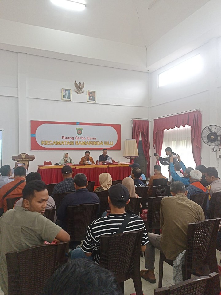 Ijin melaporkan 03/05/2024 Sosialisasi di Aula Kecamatan Samarinda Ulu di 3 Kelurahan