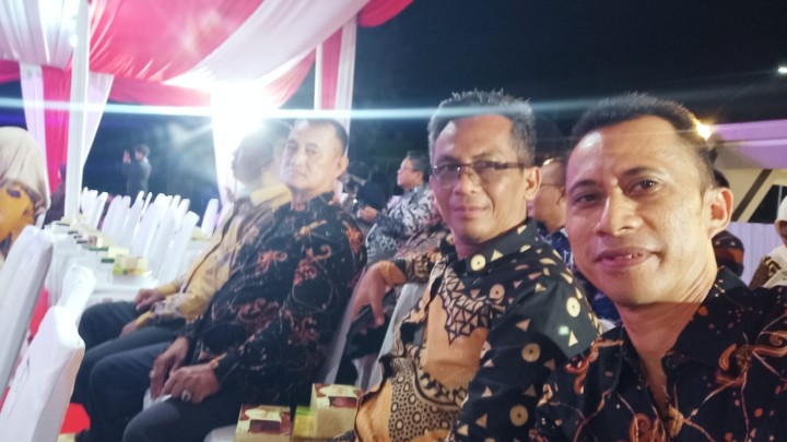 Ijin melaporkan 5/05/2024 Peluncuran Tahapan Pemilihan Walikota kota Samarinda oleh KPU kota Samarinda  Di halaman parkir GOR Segiri
