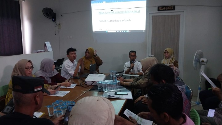 Ijin melaporkan 7/05/2024 Rapat sosialisasi dan Bimtek smart RT fitur gotongroyong