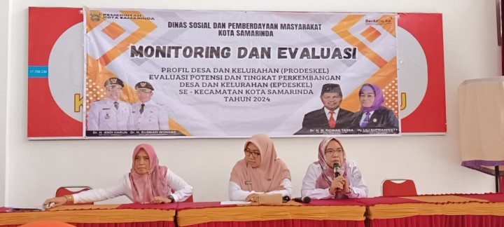 izin menyampaikan kegiatan Operator Prodeskel Epdeskel Kelurahan Jawa, mengikuti Kegiatan dari Dinas Sosial terkait rencana monev prodeskel di Aula Kecamatan Samarinda Ulu pada hari rabu, 08 Mei 2024 Pukul 10.30 Wita
