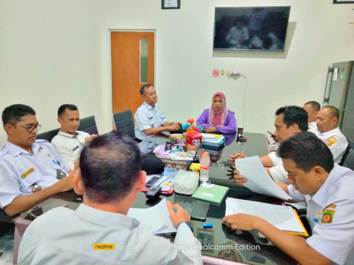 Ijin melaporkan 8/05/2024 Rapat Koordinasi di kecamatan Samarinda ulu
