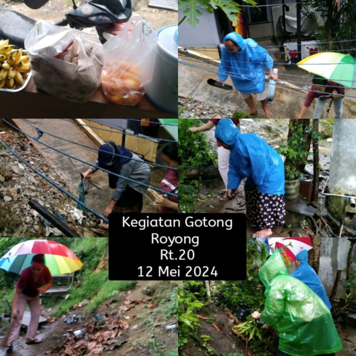 Ijin melaporkan 9/05/2024 s/d 11/05/2024 Kegiatan gotong royong Kelurahan Jawa : 02, 03√, 08√, 09√, 10√, 11√, 12√, 13√, 14√, 15√, 17√, 19√, 20√, 21√,23√, 24√, 25√, 29√,33√, 38√, dan 39√ Kelurahan Jawa Kecamatan Samarinda Ulu
