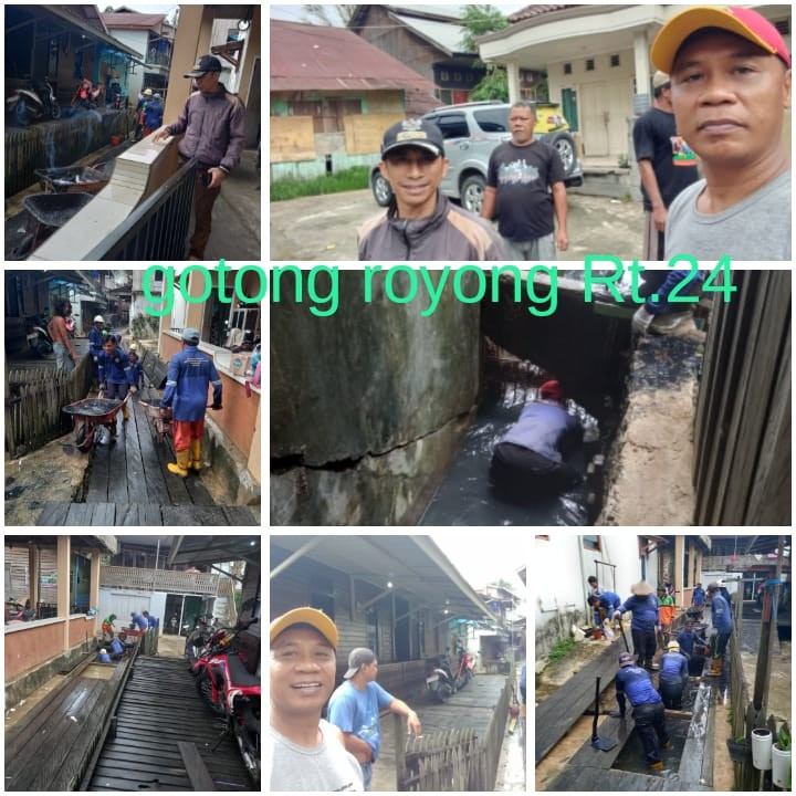Ijin melaporkan 9/05/2024 s/d 11/05/2024 Kegiatan gotong royong Kelurahan Jawa : 02, 03√, 08√, 09√, 10√, 11√, 12√, 13√, 14√, 15√, 17√, 19√, 20√, 21√,23√, 24√, 25√, 29√,33√, 38√, dan 39√ Kelurahan Jawa Kecamatan Samarinda Ulu