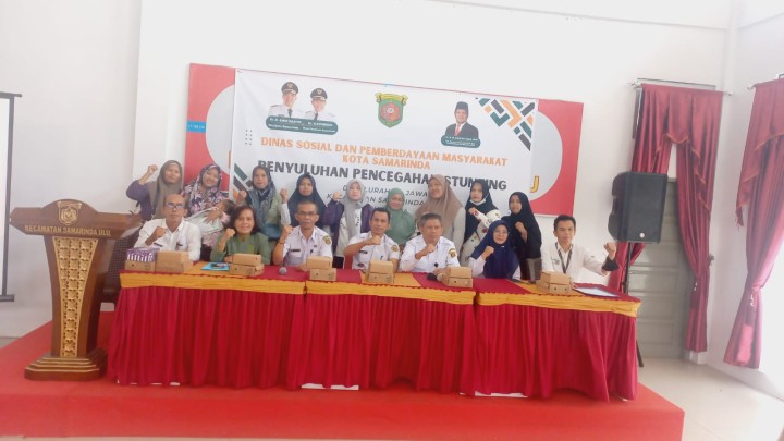 Ijin melaporkan 5/15/2024 Kegiatan Penyuluhan Pencegahan Stunting Kelurahan Jawa Kecamatan Samarinda Ulu di Aula Kecamatan Samarinda Ulu