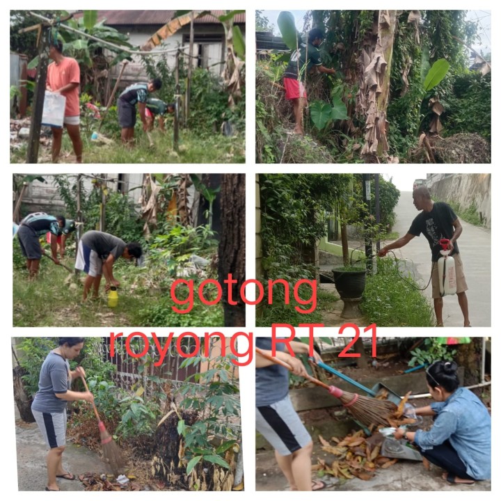 Kegiatan Gotong Royong RT tanggal 26/5/2024 Kelurahan Jawa : 01√, 02√, 03√, 06√, 08√, 09√, 10√, 11√, 14√, 15√, 17√, 19√, 20√, 21√, 23√, 25√, 28√, 29√, 32√, 34√, dan 38√. Bersama ; - LuraH Jawa - kasi ekobang LH Kelurahan Jawa - Ketua Ketua RT dan seluruh warganya RT yg tercantum  - 1 DT PUPR dan Anggota TIm Hantu banyu