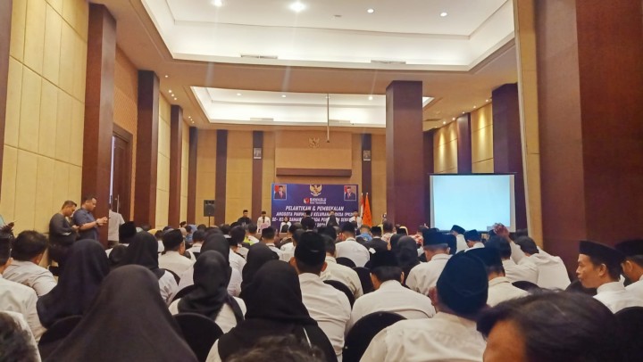 Ijin melaporkan 1/6/2024 kegiatan Pelantikan dan Pembekalan anggota Panwaslu kelurahan se kota Samarinda (Hotel Aston)