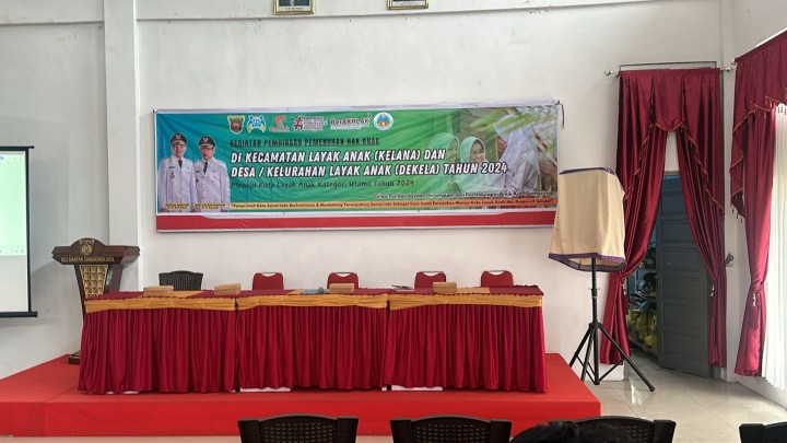Ijin melaporkan 5/6/2024 Kegiatan Pembinaan Pemenuhan Hak Anak di Kecamatan Layak Anak (KELANA) dan Desa/Kelurahan Layak Anak (DEKELA) tahaun 2024