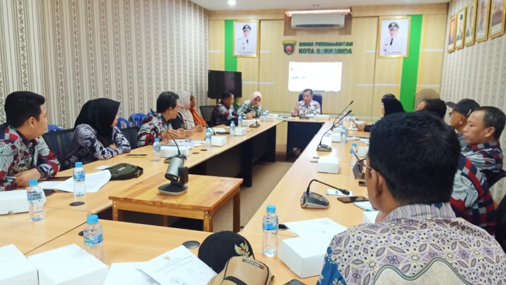 Ijin melaporkan 6/6/2024 Rapat Koordinasi Distribusi Gas 3 kg  bersubsidi di Dinas Perdagangan Kota Samarinda