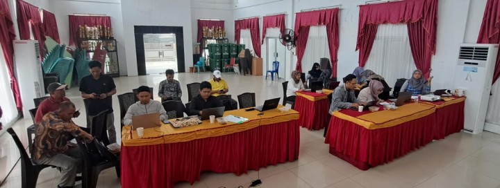 Ijin melaporkan 7/6/2024 Kegiatan Lanjutan Bimtek Aplikasi Srikandi dari Dinas Perpustakaan dan Arsip Kota Samarinda di Aula Kecamatan Samarinda Ulu