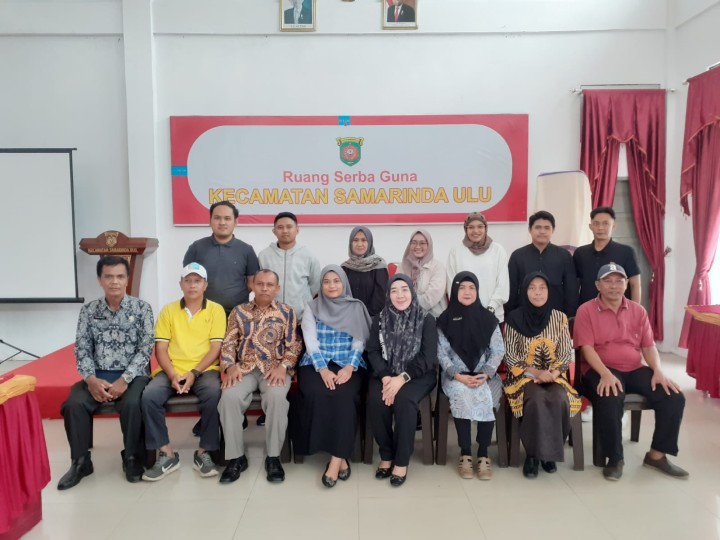 Ijin melaporkan 7/6/2024 Kegiatan Lanjutan Bimtek Aplikasi Srikandi dari Dinas Perpustakaan dan Arsip Kota Samarinda di Aula Kecamatan Samarinda Ulu
