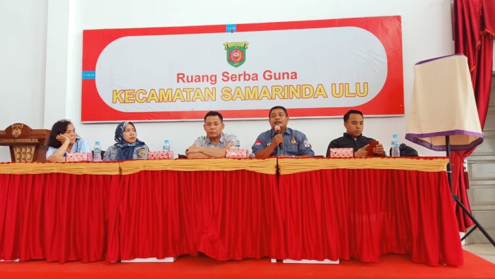 Ijin melaporkan 7/6/2024 Kegiatan Rapat Persiapan menjelang Pilkada Tahun 2024 di Aula Kantor Kecamatan Samarinda Ulu