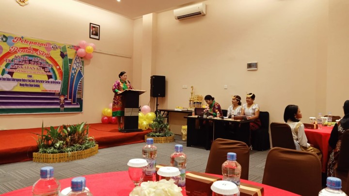 Ijin melaporkan 8/6/2024 Menghadiri Kegiatan Pelepasan dan Pentas Seni siswa-siswi TK Fajar Harapan Kelurahan Jawa