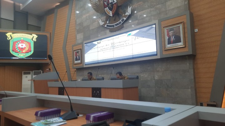 Ijin melaporkan 11/6/2024 Staff Kelurahan Jawa menghadiri Ijin Sosialisasi dan Bimtek Srikadin V3 2024
