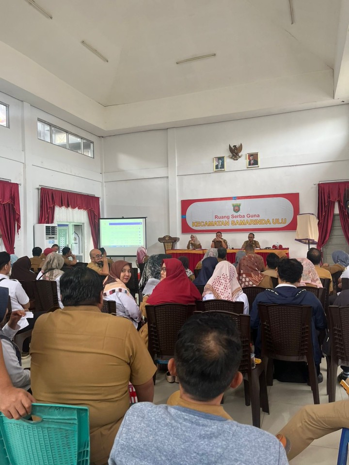 Ijin melaporkan 11/6/2024 Lurah, PPTK, Bendahara, dan Pembantu Bendahara Menghadiri Rapat Koordinasi Program dan Kegiatan Kecamatan Samarinda Tahun Anggaran 2024