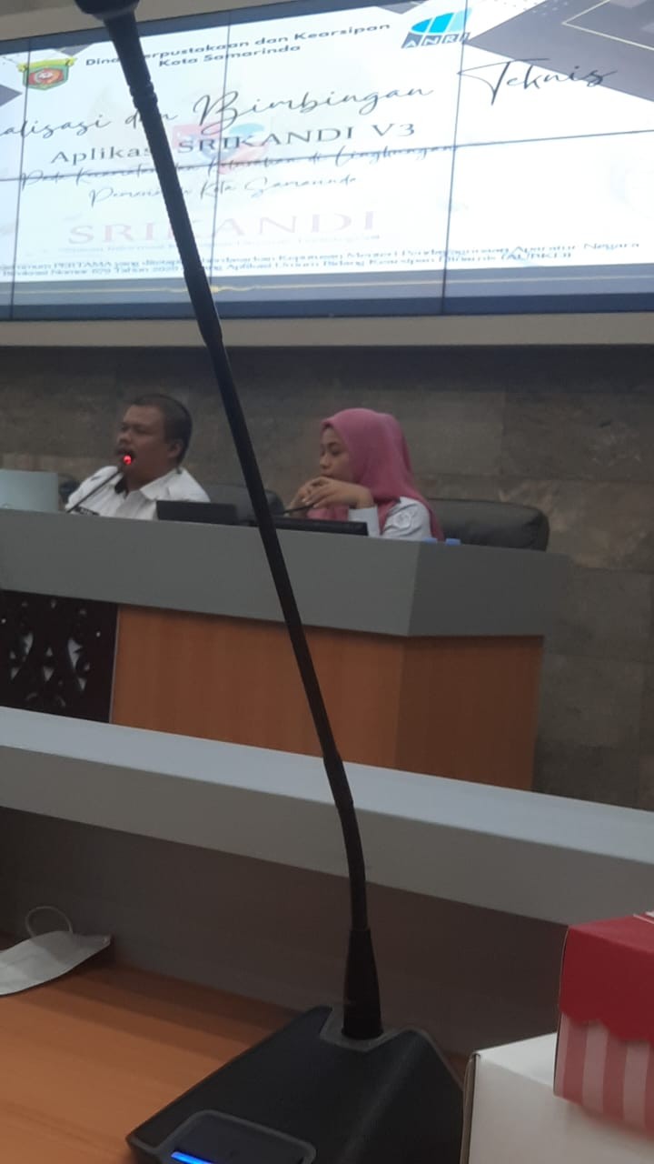 Ijin melaporkan 11/6/2024 Staff Kelurahan Jawa Menghadiri kelanjutan rapat Sosialisasi Bimtek Aplikasi Srikandi V3 di Ruang Mangkupelas Balaikota Lantai II
