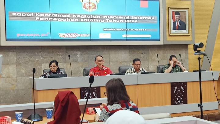 Ijin melaporkan 13/06/2024 Lurah menghadiri Kegiatan Intervensi serentak pencegahan stunting Tahun 2024