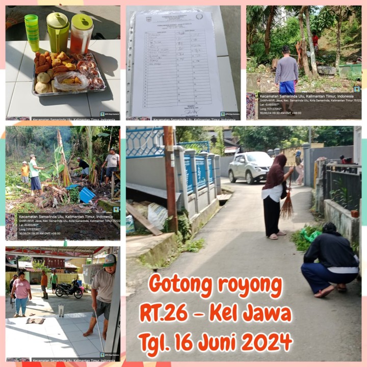 Tanggal 16/6/2024 (Minggu) : RT. 04√, 06√, 07√, 09√, 17√, 22√,, 26√, 28√ (14/6), 30√, 31√, 35√, 36 (pending), 39√ (Tim Hantu Banyu), dan 40√.