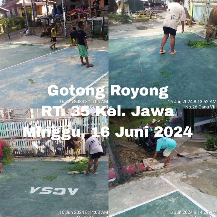 Tanggal 16/6/2024 (Minggu) : RT. 04√, 06√, 07√, 09√, 17√, 22√,, 26√, 28√ (14/6), 30√, 31√, 35√, 36 (pending), 39√ (Tim Hantu Banyu), dan 40√.