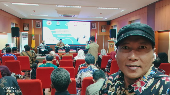Ijin melaporkan 11/07/2024 Menghadiri sosialisasi pencegahan pungli pada wilayah PTSL, lingkungan Pemkot Samarinda