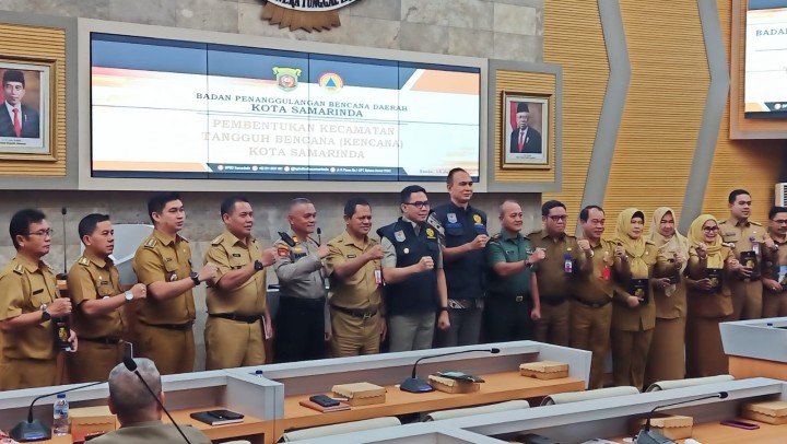 Ijin melaporkan 15/07/2024 Kegiatan Pembentukan Kecamatan Tangguh Bencana kota Samarinda