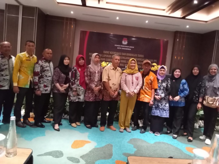 Ijin melaporkan 18/07/2024 Menghadiri Rapat Koordinasi dan Bimbingan Teknis penyusunan Laporan Pertanggung Jawaban Keuangan PPK dan PPS pada pemilihan Gubernur dan Wakil Gubernur kalimantan timur serta Wali Kota dan Wakil Walikota Samarinda di FUGO Hotel Samarinda