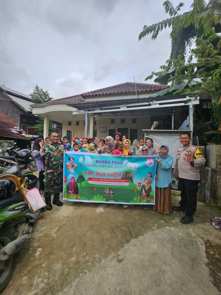 Ijin melaporkan 23/07/2024 Melaksanakan Kegiatan Hari Anak Nasional dan Pekan Imunisasi Nasional serentak di Kelurahan jawa - Kelurahan Jawa - Puskesmas Pasundan  - Ketua TP PKK kelurahan Jawa/Bunda Paud  - Babinsa dan Babinkamtibmas  - Ketua Posyandu berserta Kader yg Melaksanakan