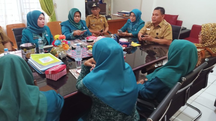 Ijin melaporkan 29/07 2024 Rapat Koordinasi Pembinaan PKK kecamatan dan Pembina PKK kelurahan beserta ketua PKK kecamatan Samarinda ulu dan Ketua PKK Kelurahan sekecamatan Samarinda ulu