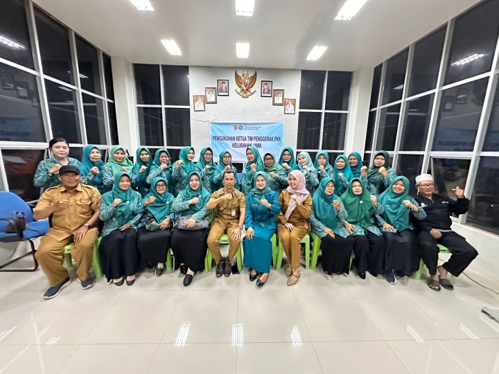 Ijin Melaporkan  30/07/2024 Kelurahan Jawa Pengukuhan Ketua TP PKK kelurahan Jawa  masa bakti 2024-2029 Oleh Pembina PKK kelurahan Jawa