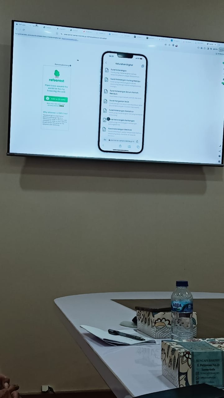 Ijin melaporkan 7/08/2024 Kegiatan Rapat pelaksana Layanan digitalisasi