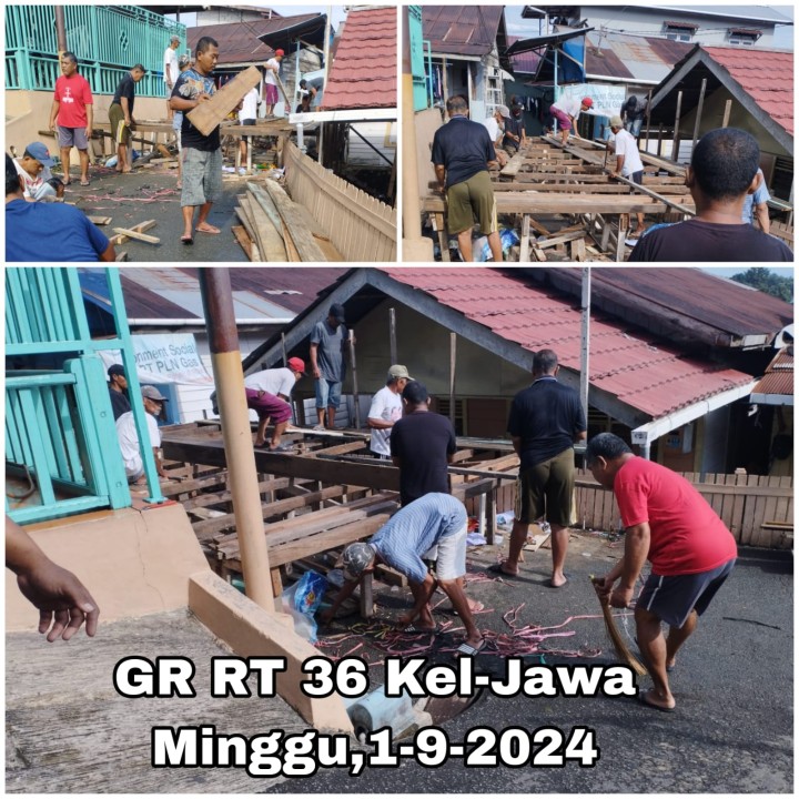Ijin Melaporkan  Gotong Royong  Minggu 1-09- 2024  Kelurahan Jawa :  RT. 01√, 02√, 08, 10√, 11√, 12√, 13√, 14√, 15√, 16√, 17√, 19√, 23, 29√, 30√, 34√, 36√, Dan RT 25 (30-08-2024) Di Laksanakan oleh Ketua RT Masing Masing berserta warga nya