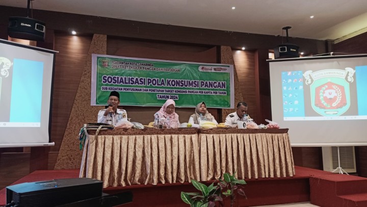 Sosialisasi Pola Konsumsi Pangan Sub kegiatan penyusunan dan penetapan target konsumsi pangan per kapita per tahun Tahun 2024