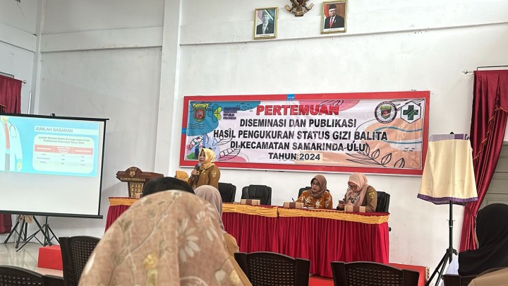 Mohon ijin menyampaikan 30/09/2024 Lurah dan Kasi Kesra menghadiri pertemuan dan publikasi hasil pengukuran status gizi  balita di kecamatan samarinda ulu tahun 2024