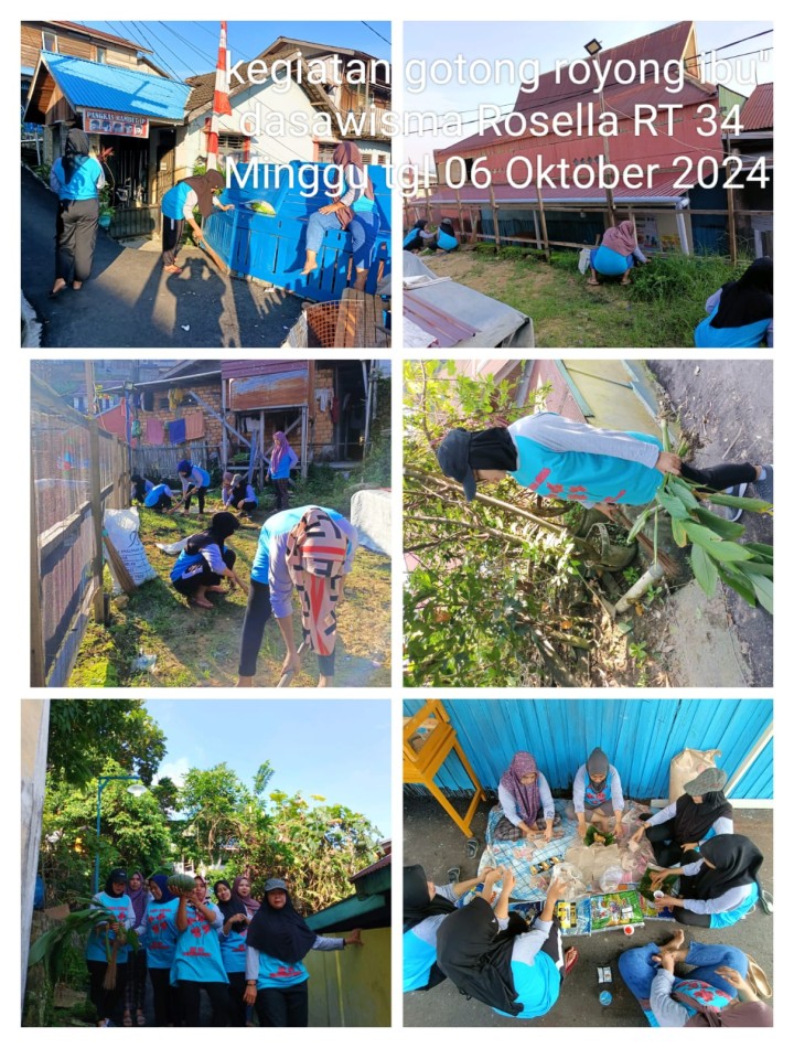 Ijin Melaporkan   Gotong Royong   Kelurahan Jawa : Tanggal 05/10/2024 (Sabtu) : RT. 04√, dan 36√. Tanggal 06/10/2024 (Minggu) : RT. 01√, 03√, 05√, 06√, 07√, 08√, 16√, 18√, 22√, 23√, 24√, 26√, 27√, 28√, 30 , 31√, 32√, 33, 34√, 35, 37√, dan 40√.