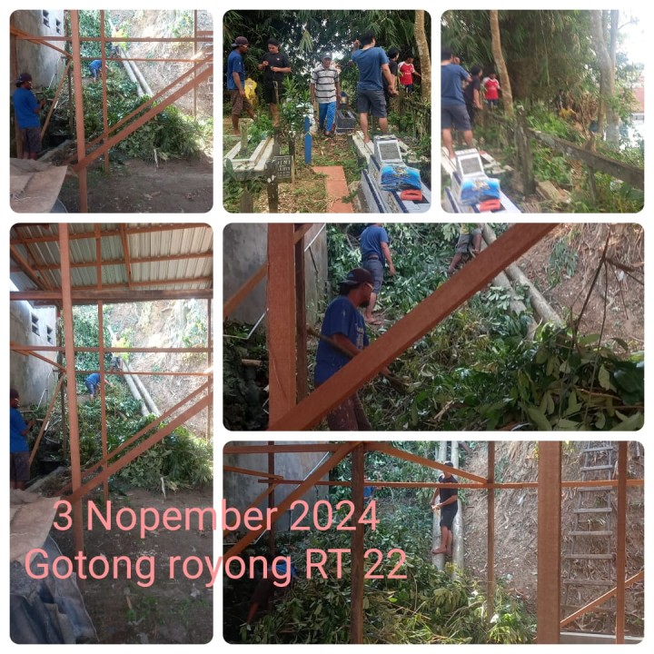 Mohon ijin menyampaikan Jadwal Kegiatan Gotong Royong RT minggu ke-1 November 2024 Kelurahan Jawa : Tanggal 02/11/2024 (Sabtu) : RT. 07√, dan 26√. Tanggal 03/11/2024 (Minggu) : RT. 04√, 06√, 08√, 09√, 10√, 16√, 22√, 29√, 30√, 31√, 34√, dan 36√.
