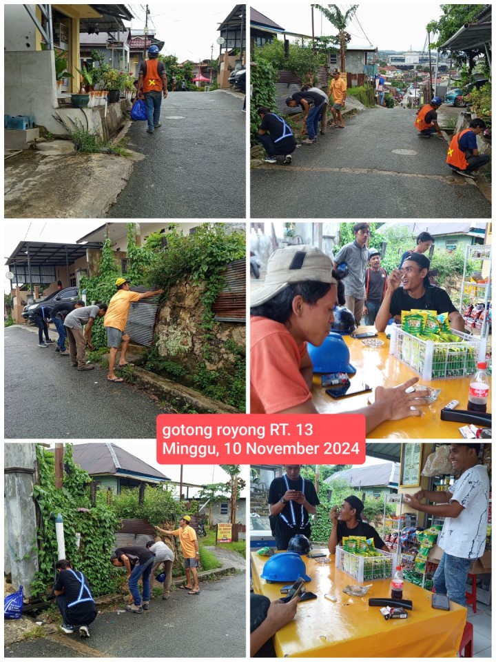 Mohon ijin Menyampaikan Jadwal Kegiatan Gotong Royong RT minggu ke-2 November 2024 Kelurahan Jawa :  Tanggal 09/11/2024 (Sabtu) : RT. 28√, dan 39√. Tanggal 10/11/2024 (Minggu) : RT. 02√, 03√, 05√, 11√, 12√, 13√, 14√, 15√, 17 (Pending),18√, 19√, 20√, 21√, 23√, 25√, 27√, 32√, 33√, 35√, 37√, dan 40√.
