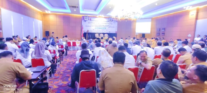Mohon Ijin menyampaikan 12/11/2024 Lurah Jawa, Kasi Pemerintahan dan Operator TIM DESK menghadiri Acara Bimbingan Teknis Dalam Rangka Mendukung Suksesnya Pelaksanaan Pemilihan Kepala Daerah Serentak Tahun 2024